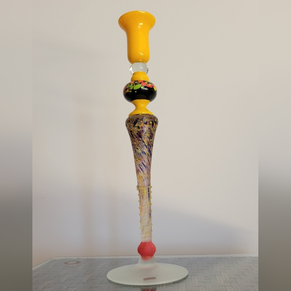 CASAFINA-Art Glass Candle Holder